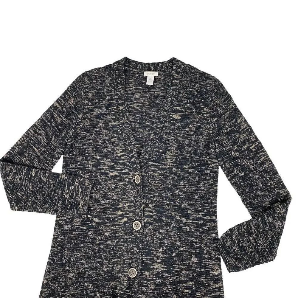 Chico's Duster Cardigan size Small - Picture 4 of 5